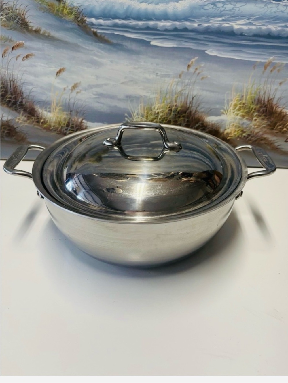 All Clad 5.5 Qt Dutch Oven  Casserole Pot with lid